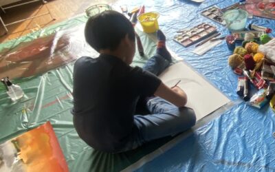 ４／２９祝日　ペインティング開催